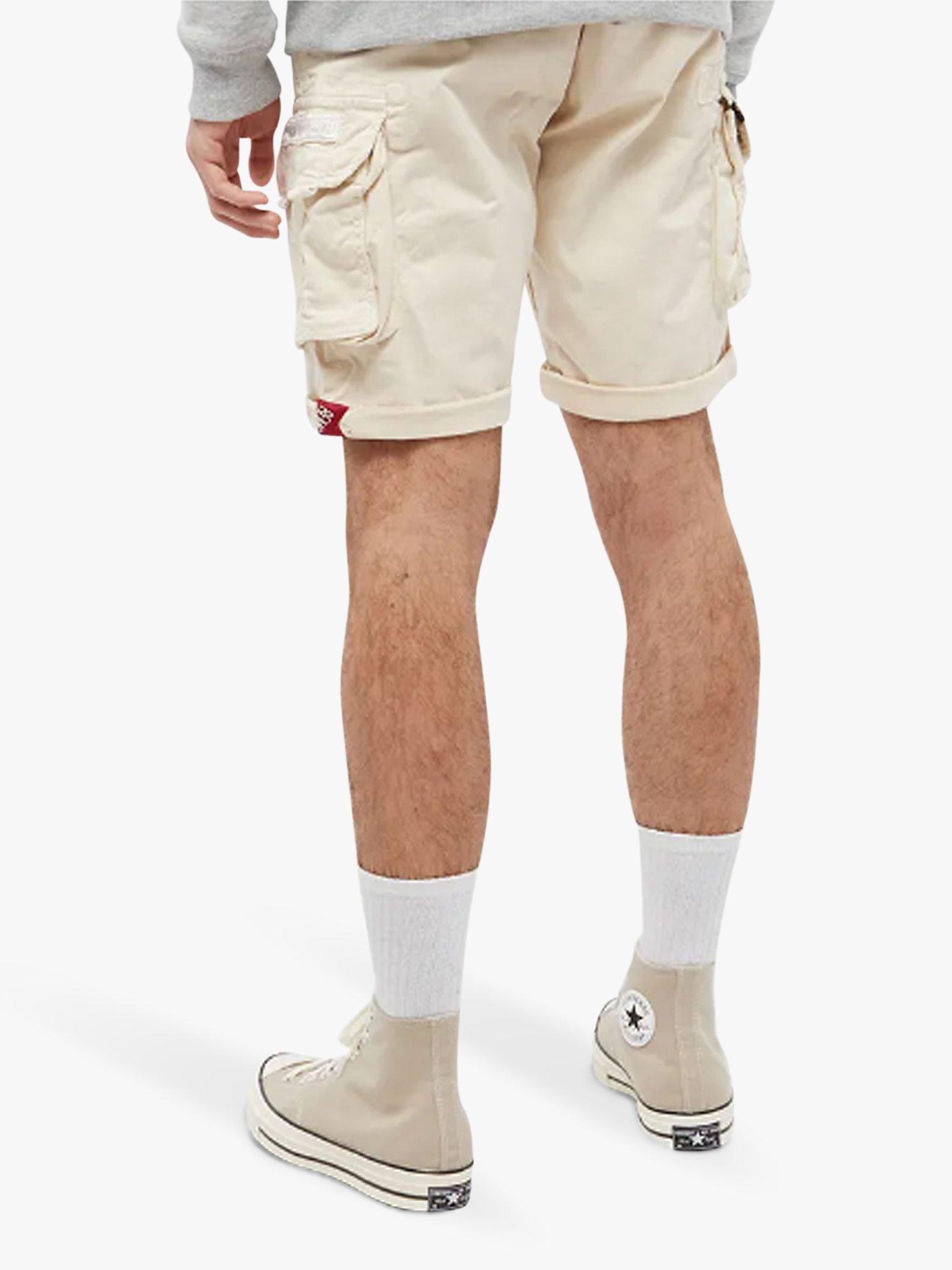 Off white cargo shorts clearance