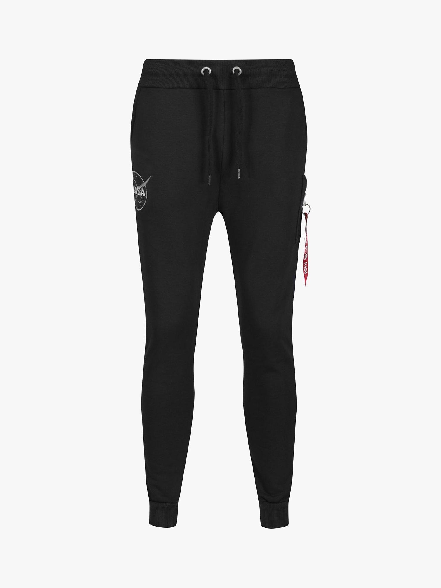 Alpha Industries X NASA Cargo Sweat Joggers, 03 Black