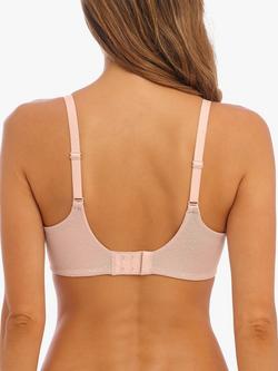Wacoal Back Appeal Smoothing Underwired Bra, Rose Dust - view 2, Rose Dust