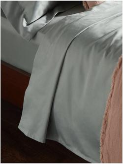 John Lewis Specialist Temperature Regulating Cotton 400 Thread Count Cotton Bedding - view 2, Sage
