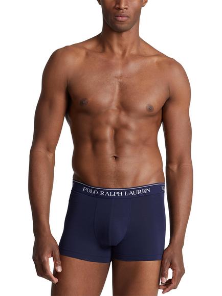Polo Ralph Lauren Cotton Stretch Trunks, Pack of 5 - view 2, Blue/Grey/Red