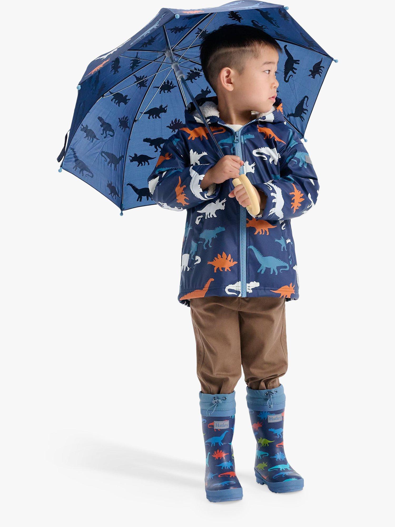 Hatley Kids' Dinosaur Wellington Boots