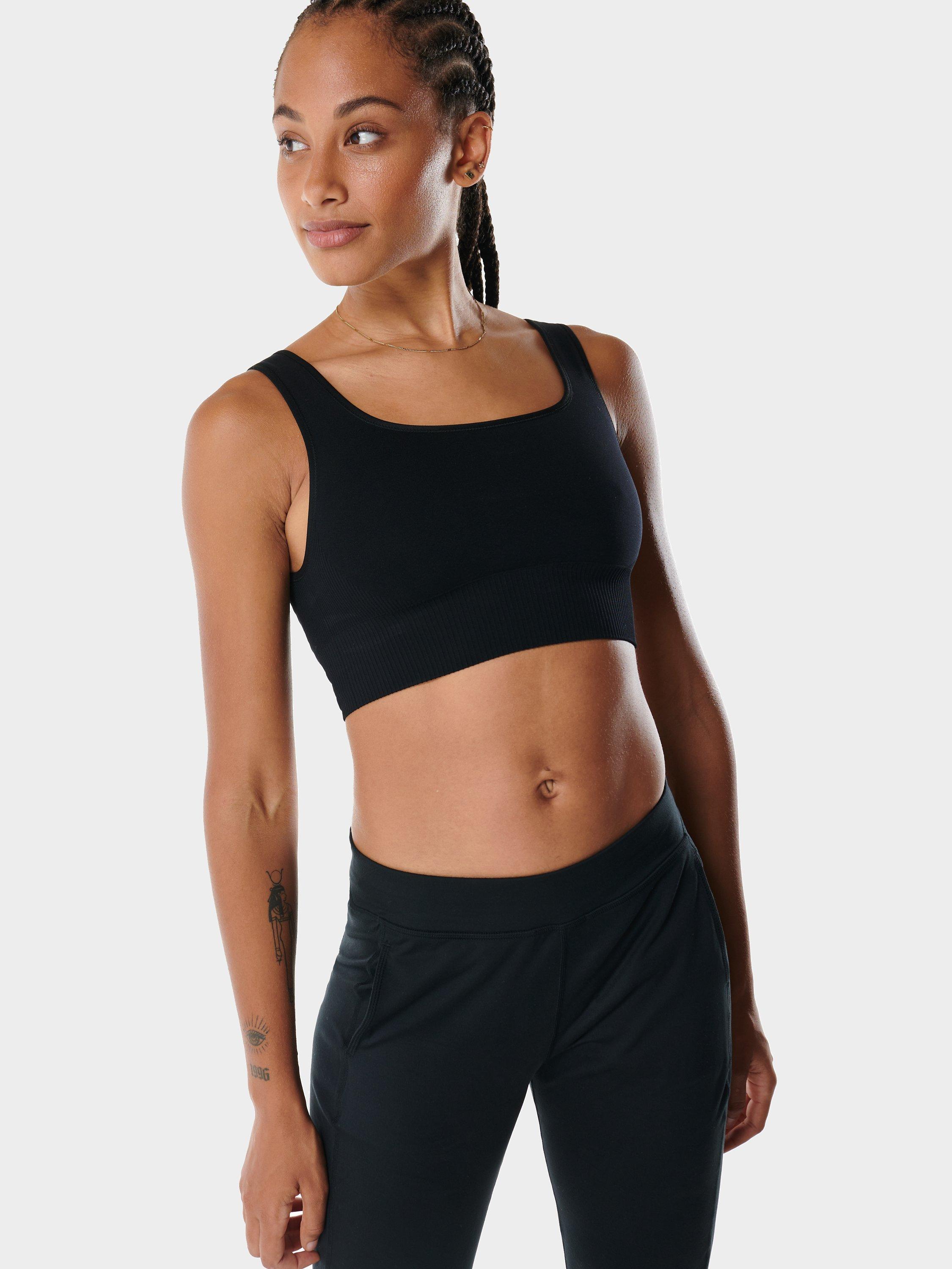 Sweaty Betty Balance Seamless Sports Bra, Black 