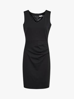 KAFFE Sara Sleeveless Mini Dress, Black, Black Deep