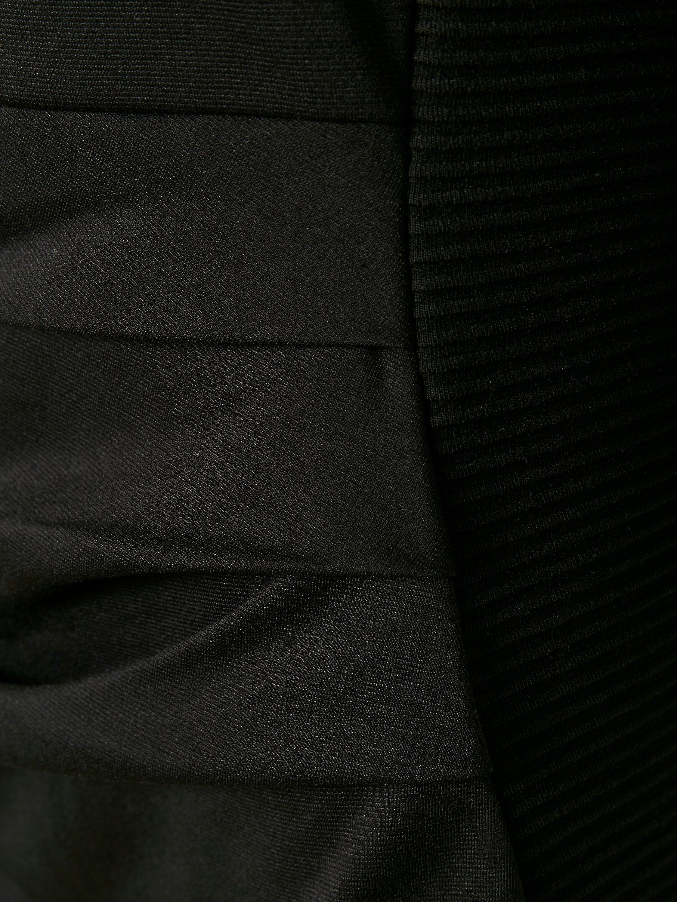 Product image 8 of 8, which shows KAFFE Sara 3/4 Sleeve Mini Dress, Deep Black, XS