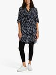 KAFFE Vivian Spot Print Shirt Dress