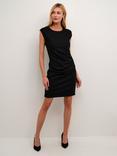 KAFFE India Cocktail Dress, Black Deep