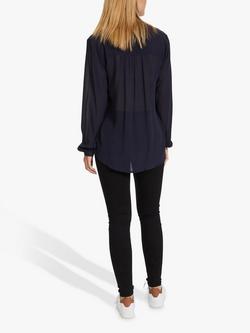 KAFFE Karla Amber Blouse - view 2, Midnight Marine