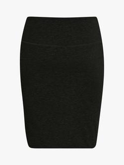 KAFFE Penny Jersey Pencil Skirt - view 2, Deep Black