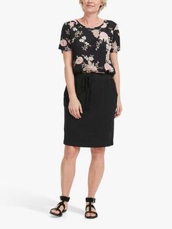 KAFFE Naya Drawstring Skirt, Black Deep