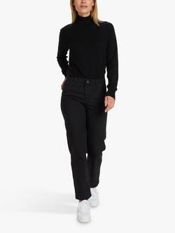 KAFFE Astrid Roll Neck Jumper - view 2, Black