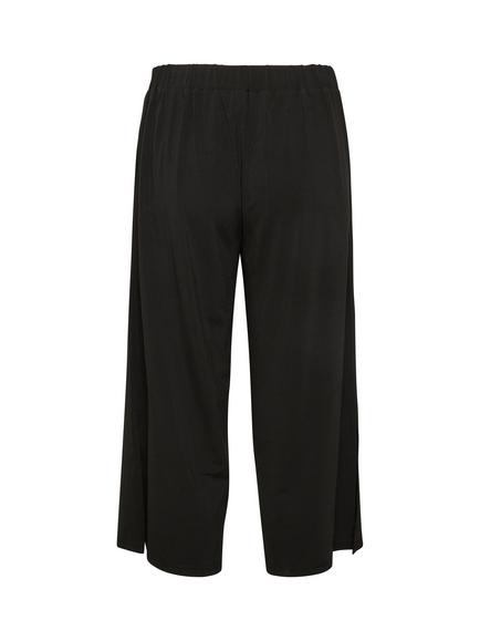 KAFFE Amalli Cropped Trousers, Black - view 2, Black Deep