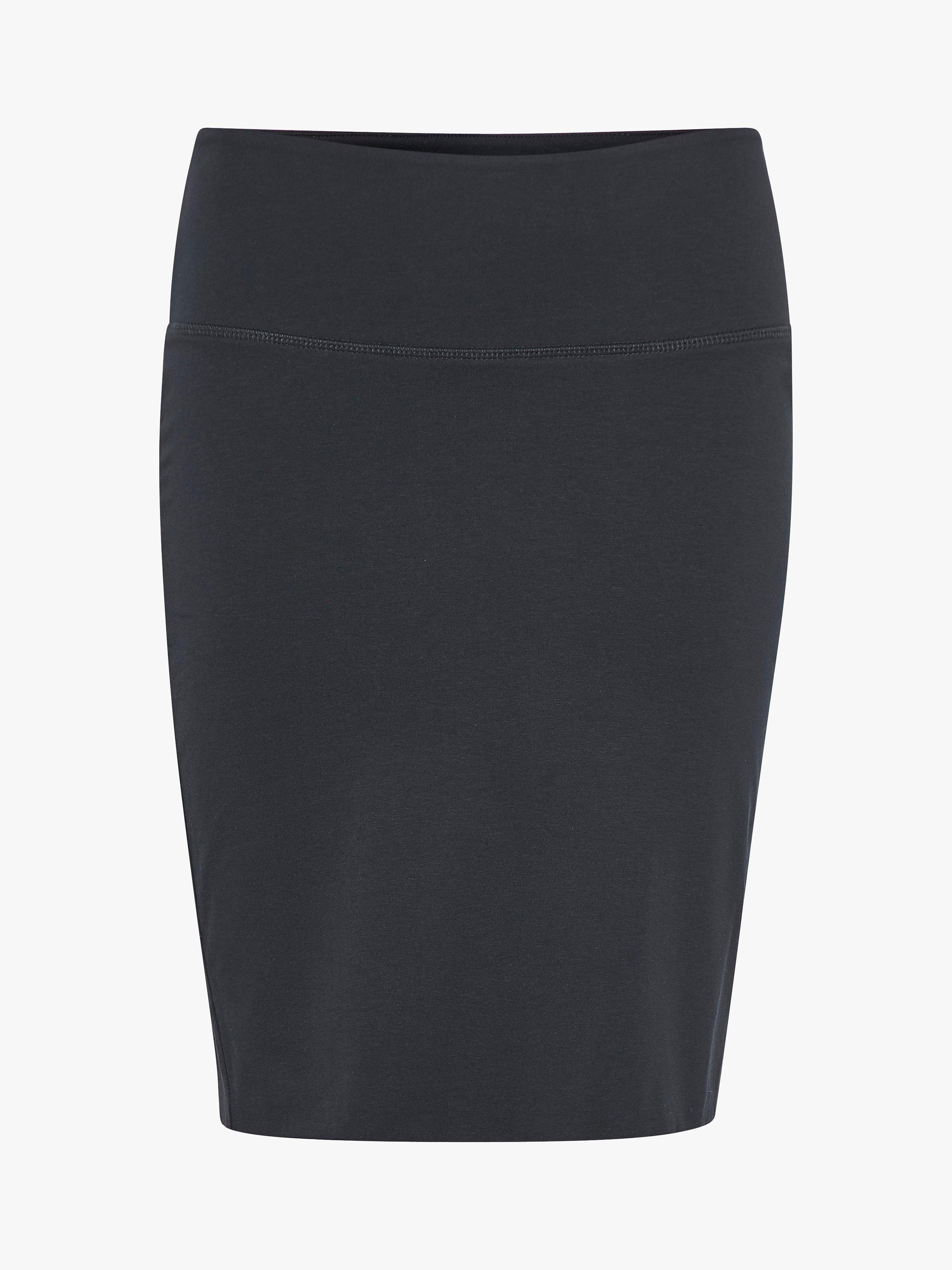 Product image 1 of 6, which shows KAFFE Penny Jersey Pencil Skirt, Midnight Marine, 8