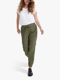 KAFFE Kanaya Trousers, Grape Leaf, Grape Leaf