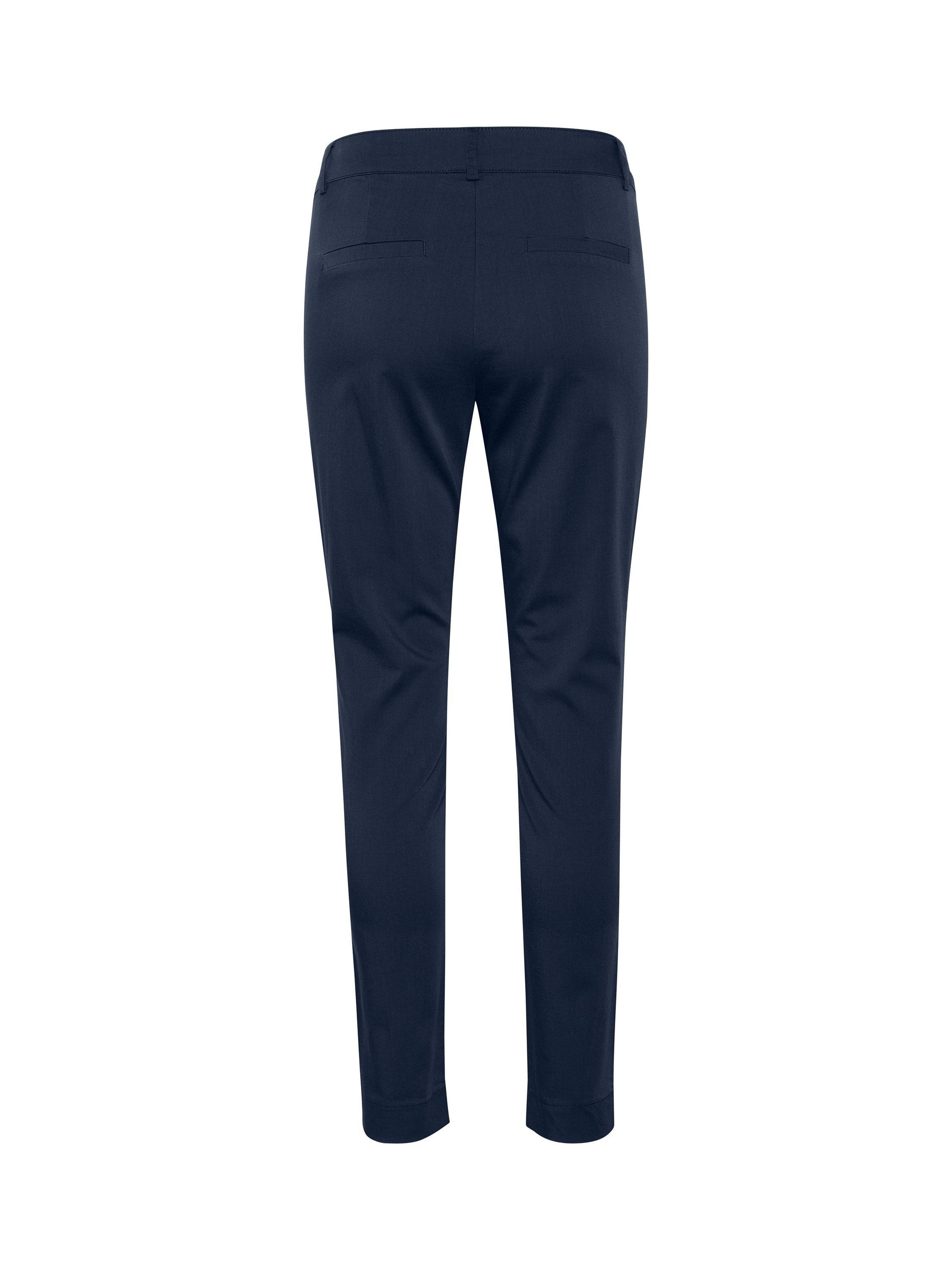 KAFFE Lea Chino Trousers, Midnight Marine, 6