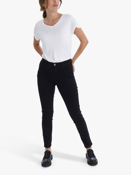 KAFFE Vicky Slim Fit Jeans, Deep Black