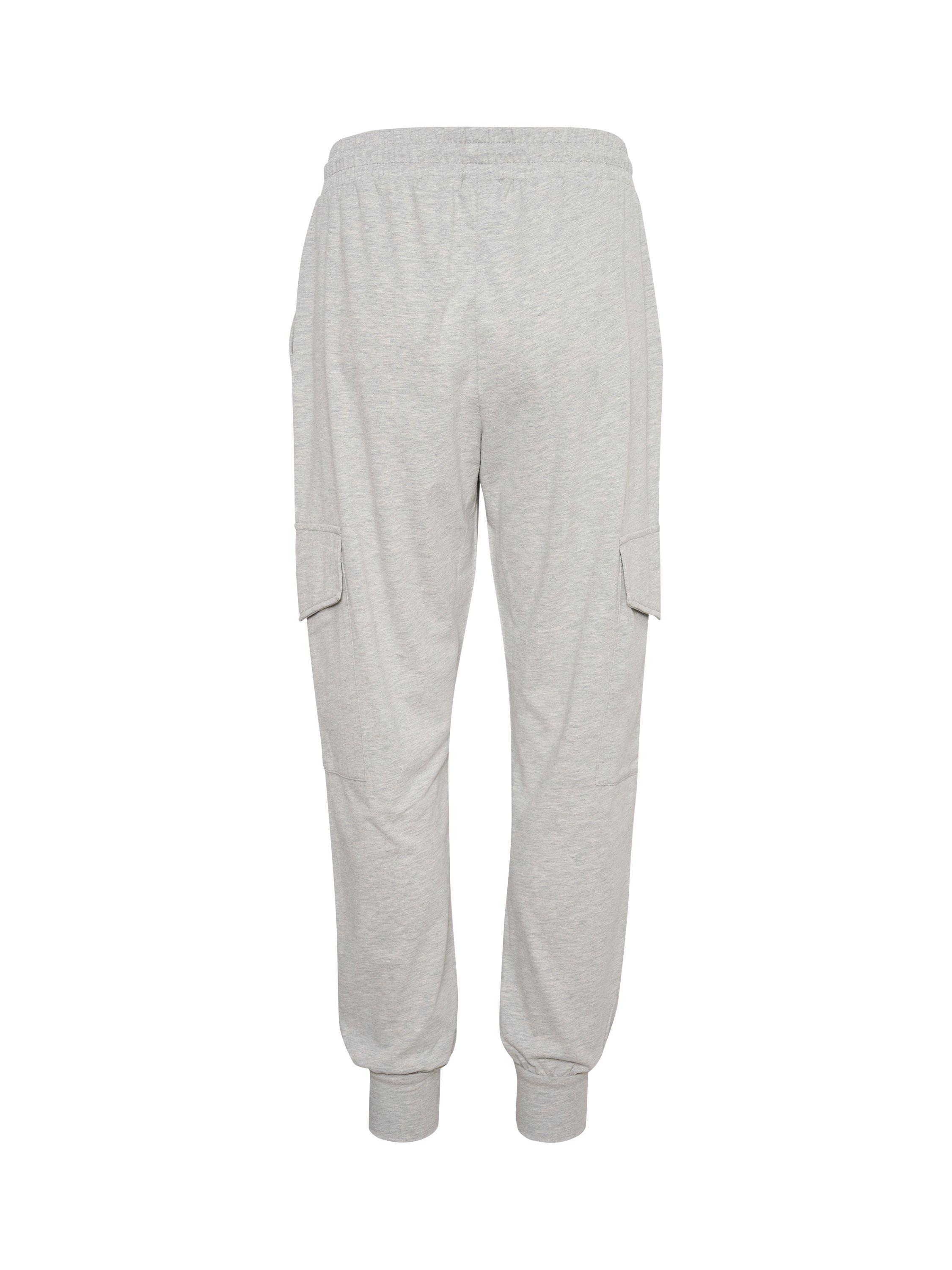 Product image 6 of 7, which shows KAFFE Siggi Linda Joggers, Light Grey Melange, 8