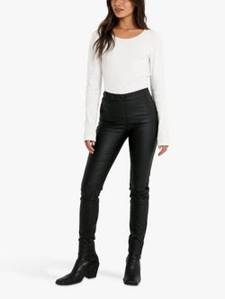 KAFFE Ada Jeggings, Deep Black, Deep Black