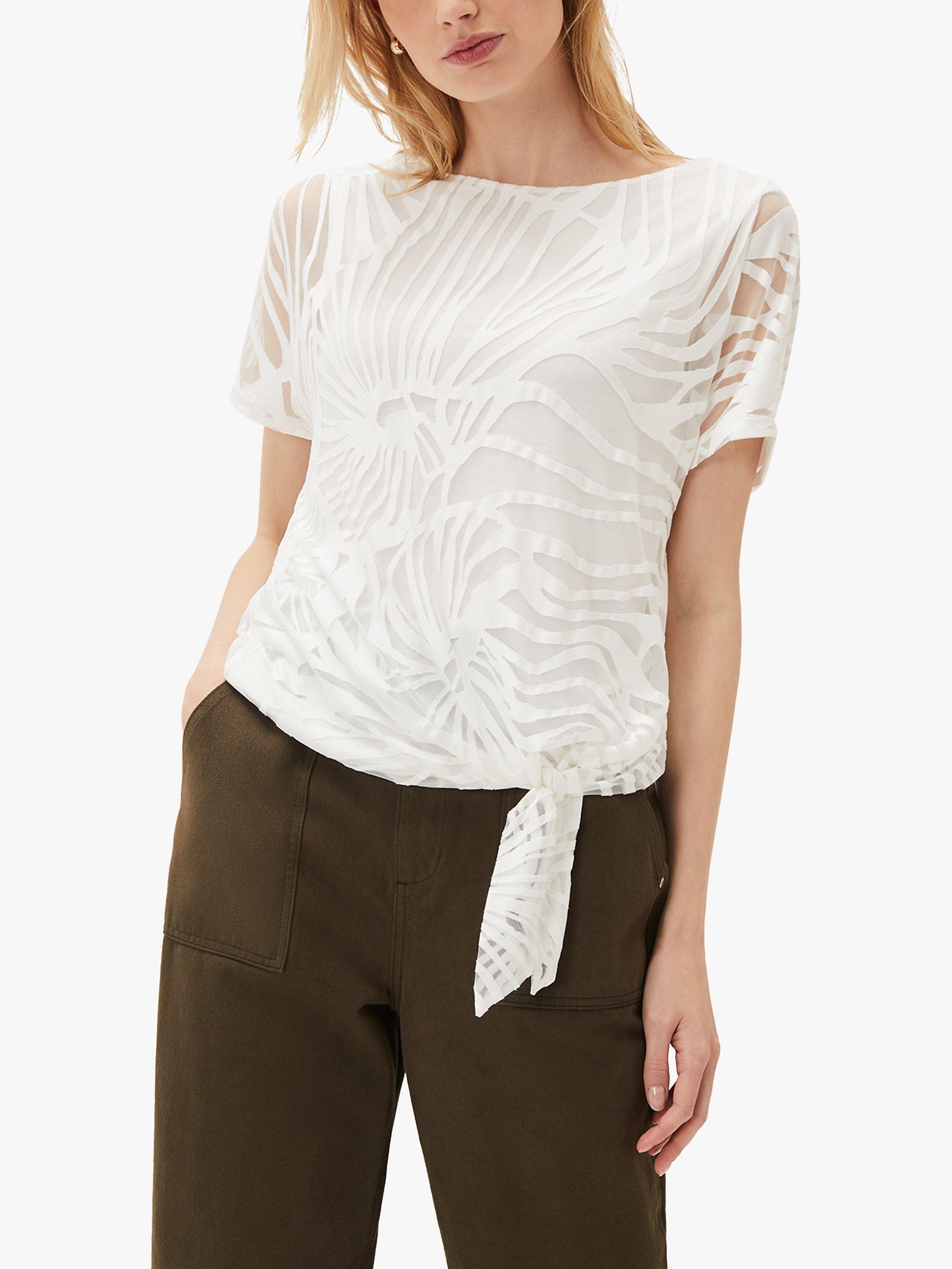 Phase Eight Jo Jo Shell Burnout Top