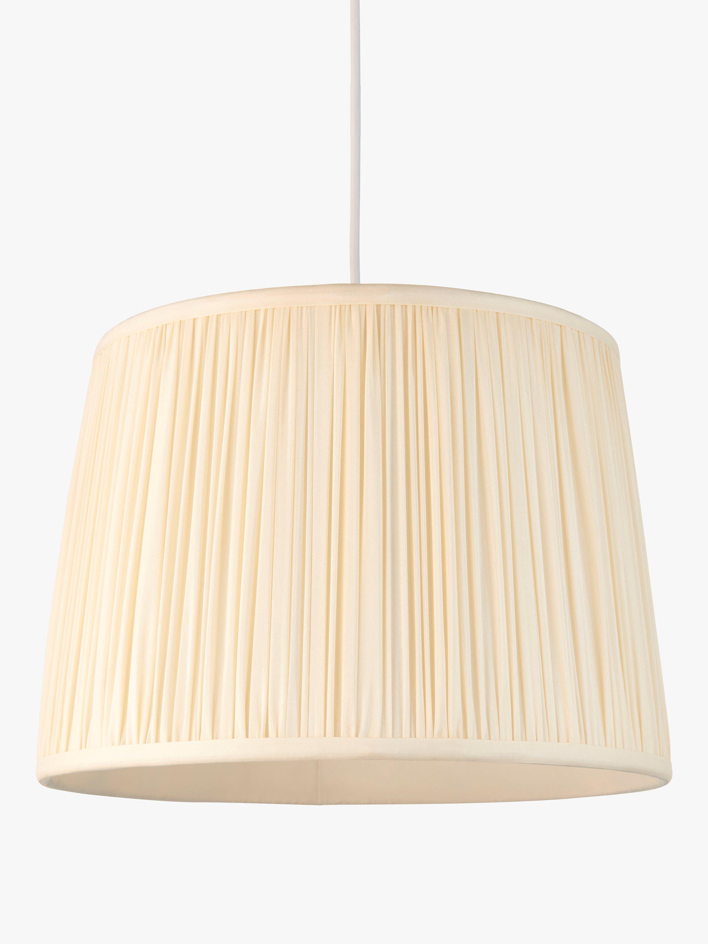 John lewis white lampshade sales