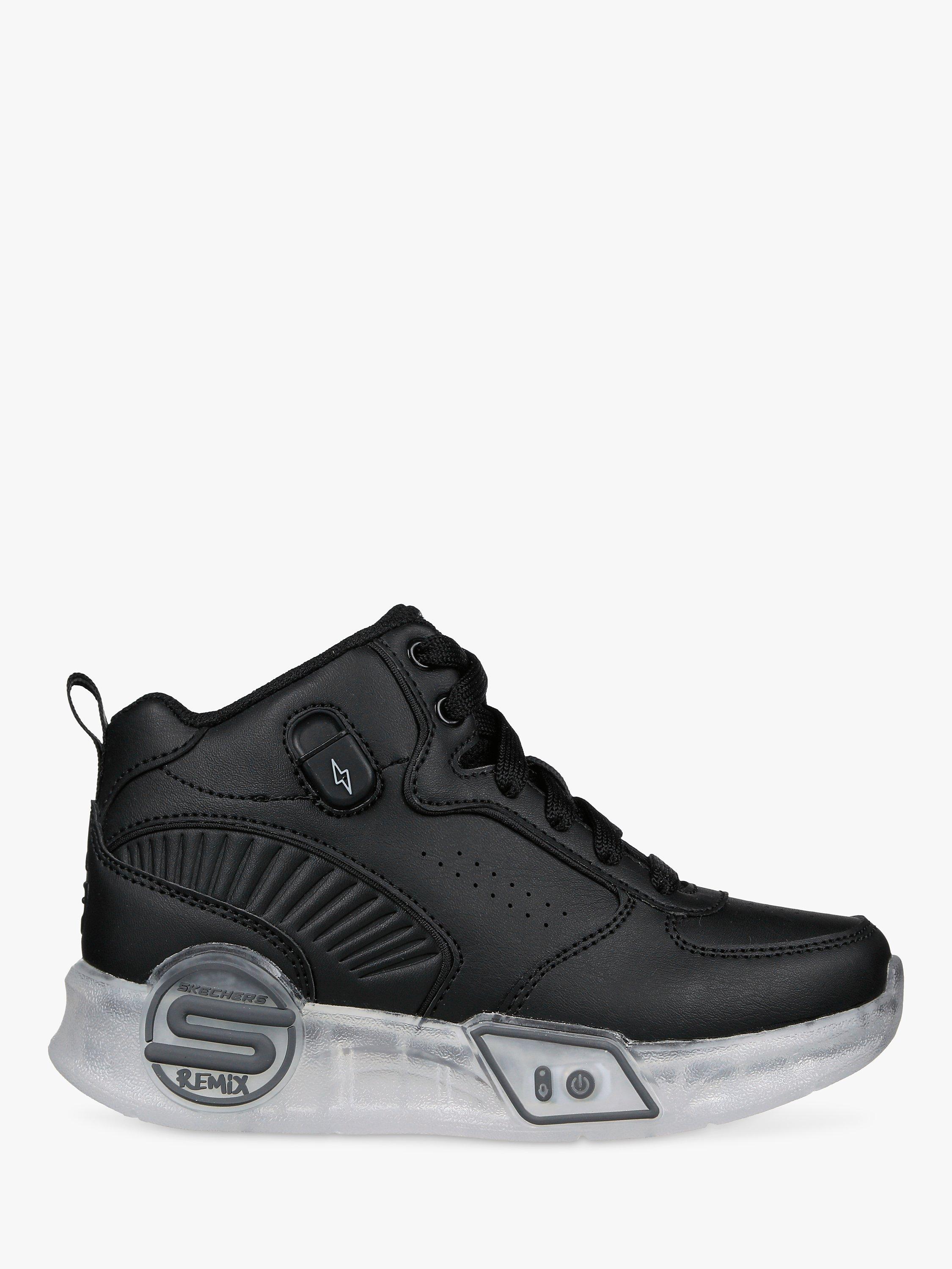 Skechers Kids' S-Lights Remix High Top Trainers