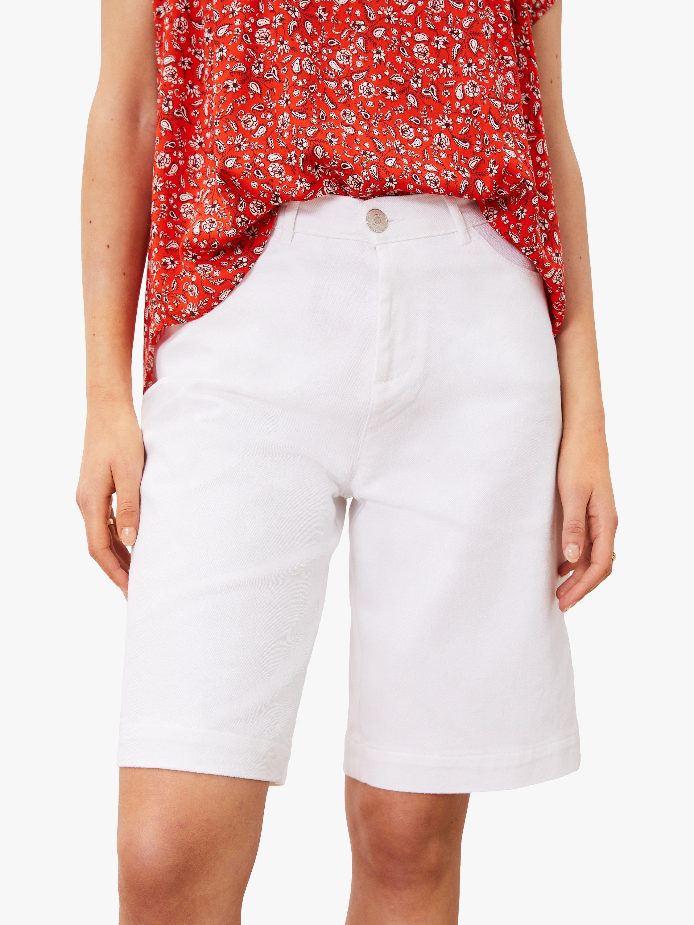 Baukjen Emile Organic Cotton Shorts, Soft White, 8