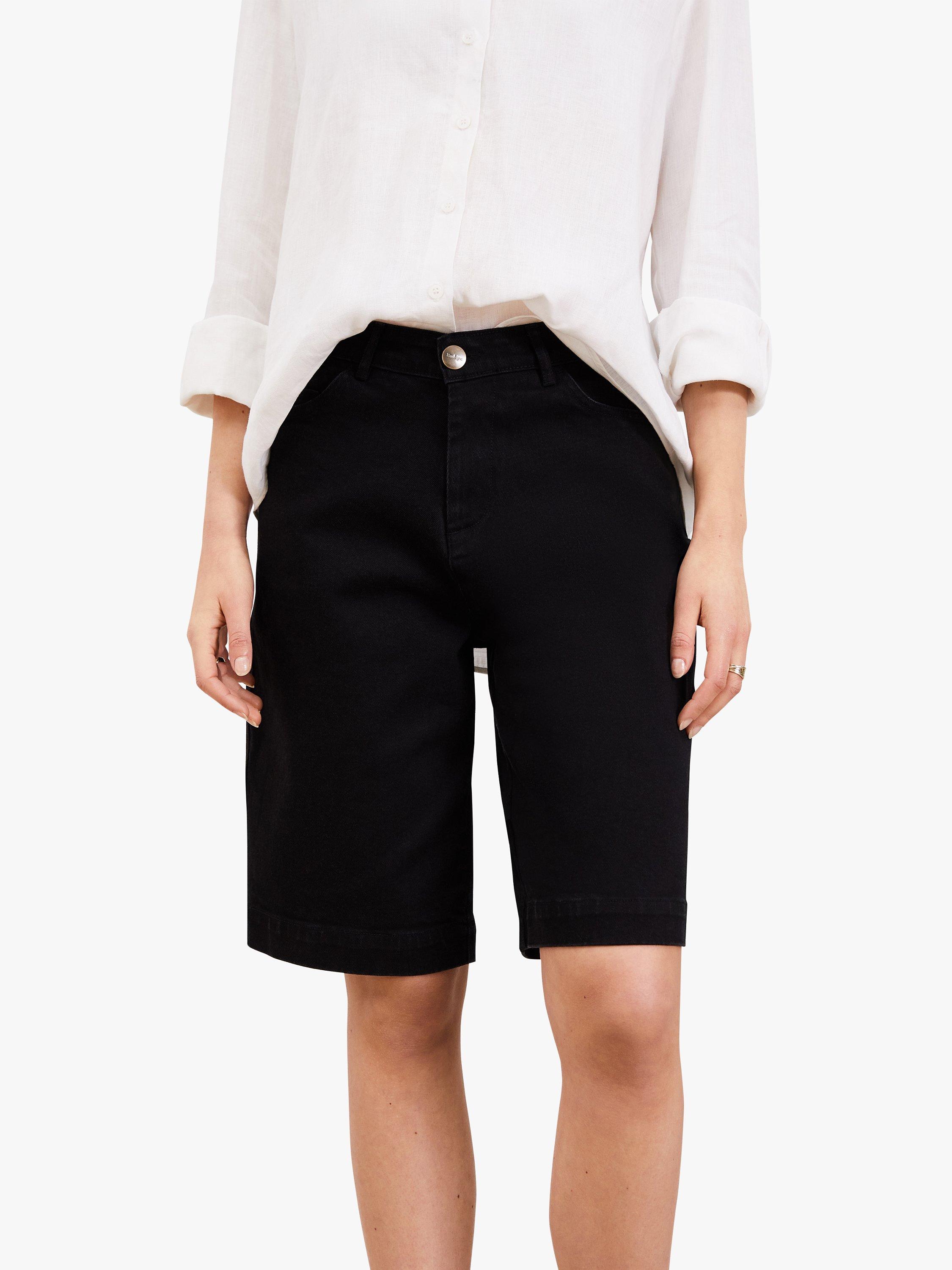 Baukjen Emile Organic Cotton Shorts, Caviar Black 