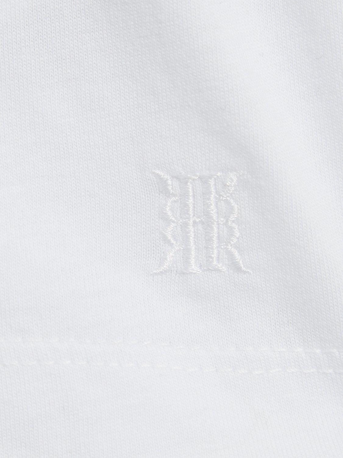 Product image 6 of 6, which shows Reiss Kids' Bless Turn Up Sleeve T-Shirt, White, 4-5 years