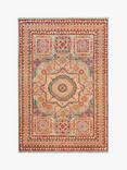 Gooch Luxury Hand Knotted Kashan Style Rug, Multi