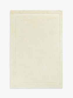 John Lewis Lyndhurst Border Rug, Ivory