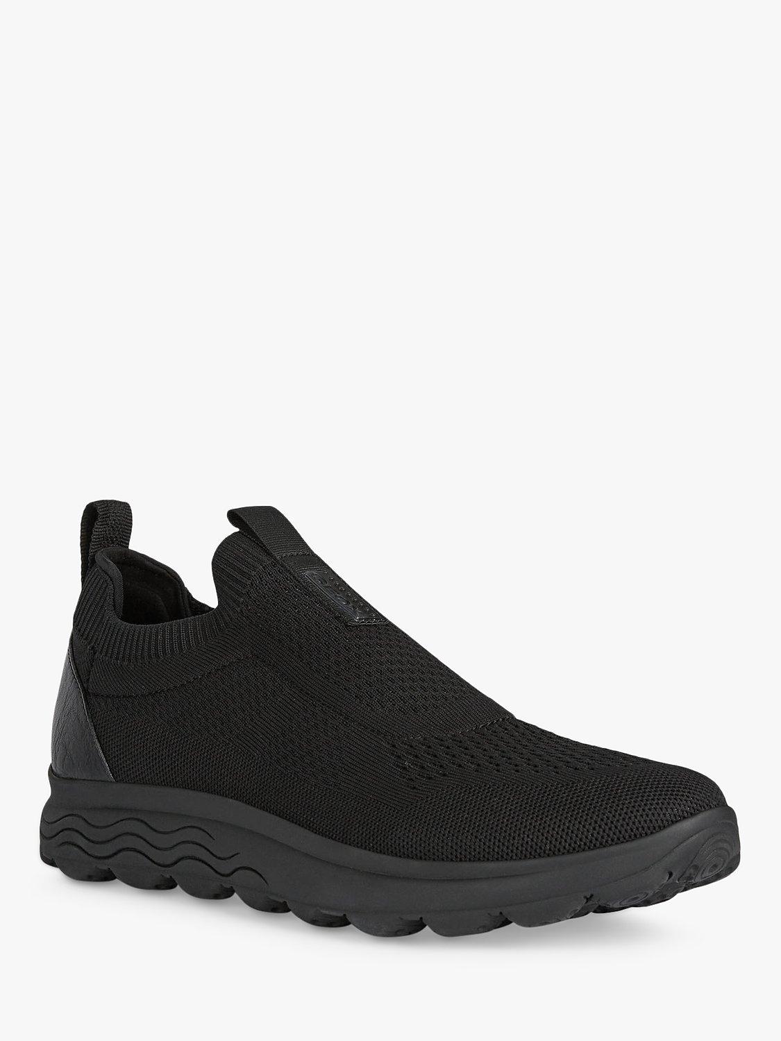 Product image 2 of 6, which shows Geox U Spherica Slip On Trainers, Black, 7