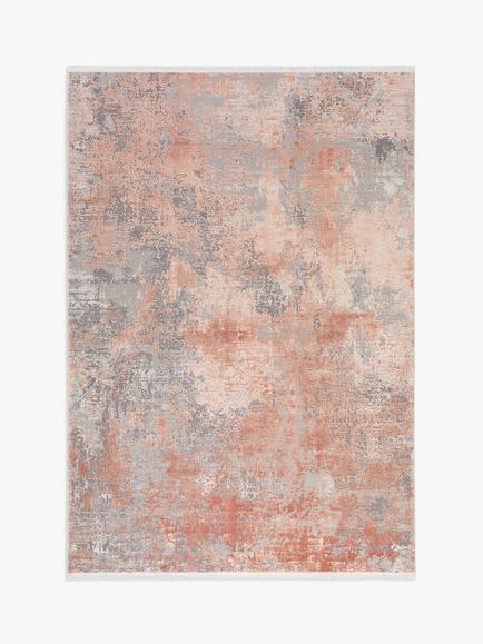 Gooch Luxury Ombre Distressed Rug, Terracotta