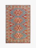 Gooch Luxury Hand Knotted Pastel Balouch Rug, Multi