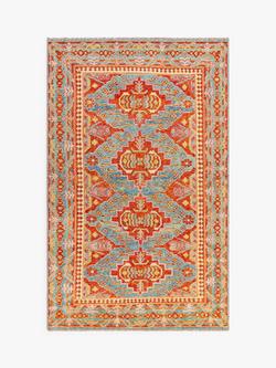 Gooch Luxury Hand Knotted Pastel Balouch Rug, Multi, Multi