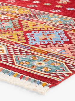 Gooch Luxury Brights Khurjeen Rug - view 2, Red/Multi