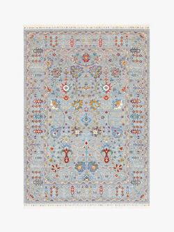 Gooch Luxury Multi Ushak Rug, Grey