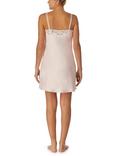 Lauren Ralph Lauren Lace Trim Signature Satin Chemise