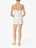 Lauren Ralph Lauren Lace Satin Cami Pyjama Set, Ivory
