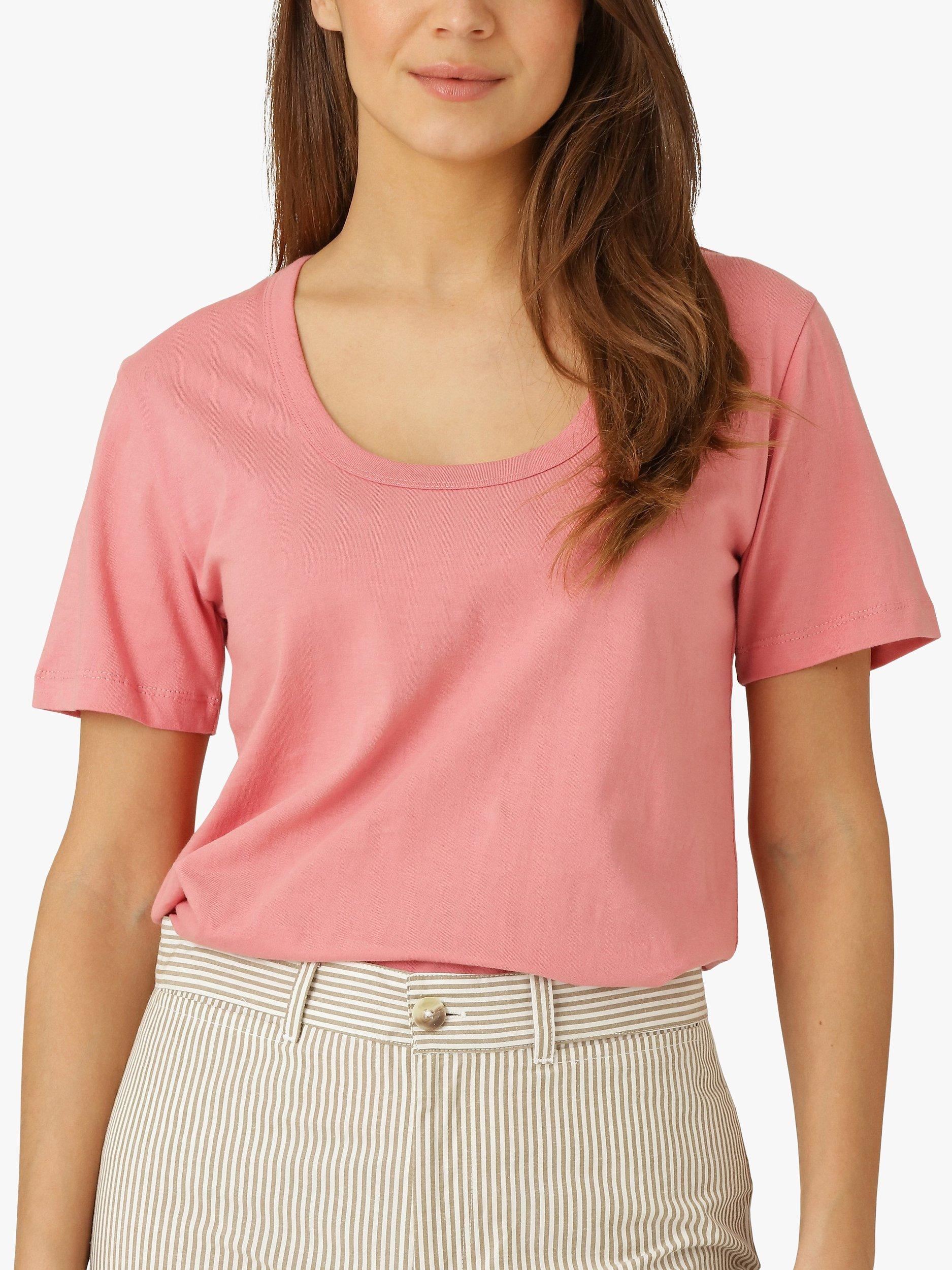 Noa Noa Scoop Neck T-Shirt, Mauveglow