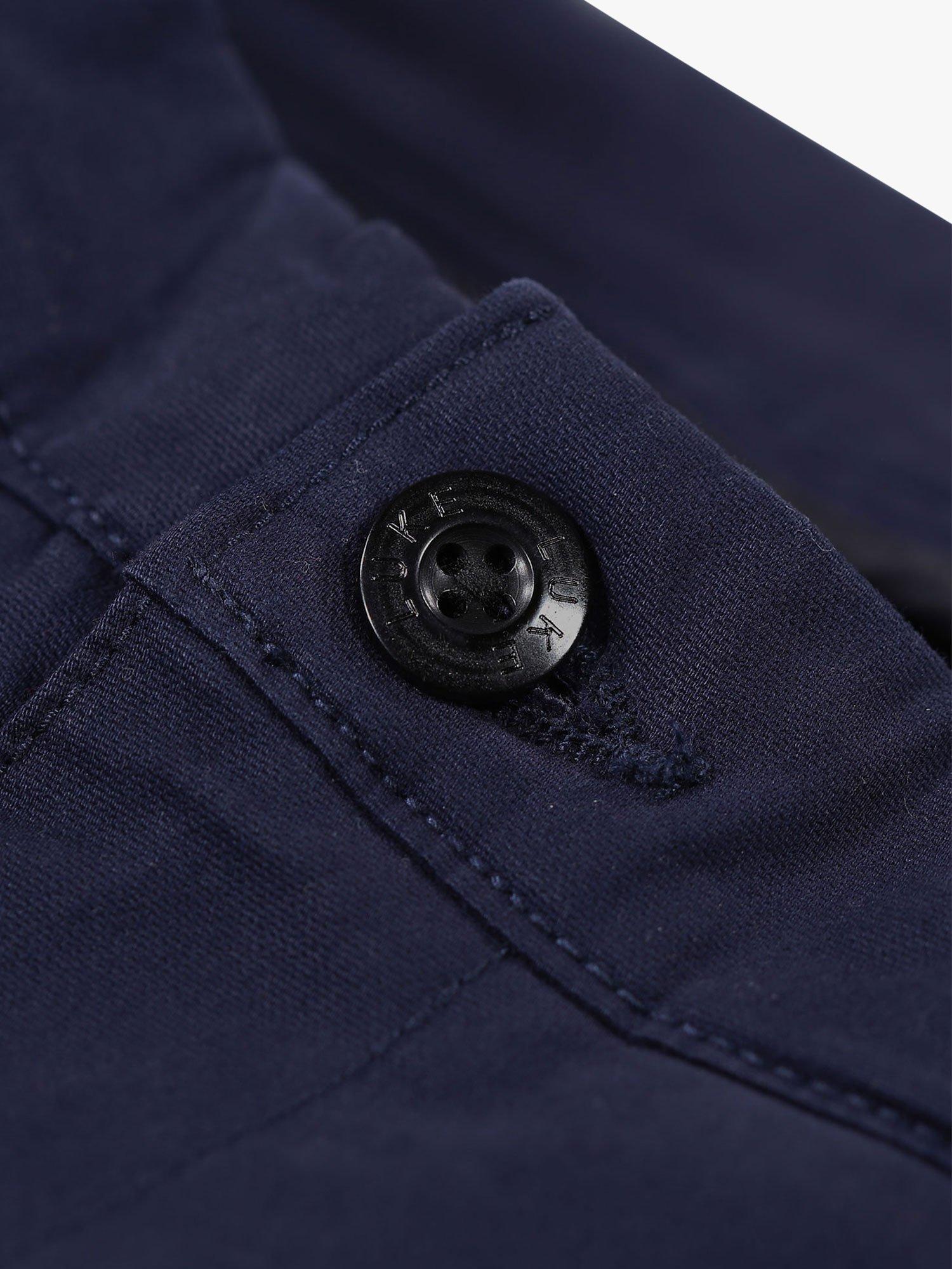 LUKE 1977 Alpa Chinos, Dark Navy, 30R