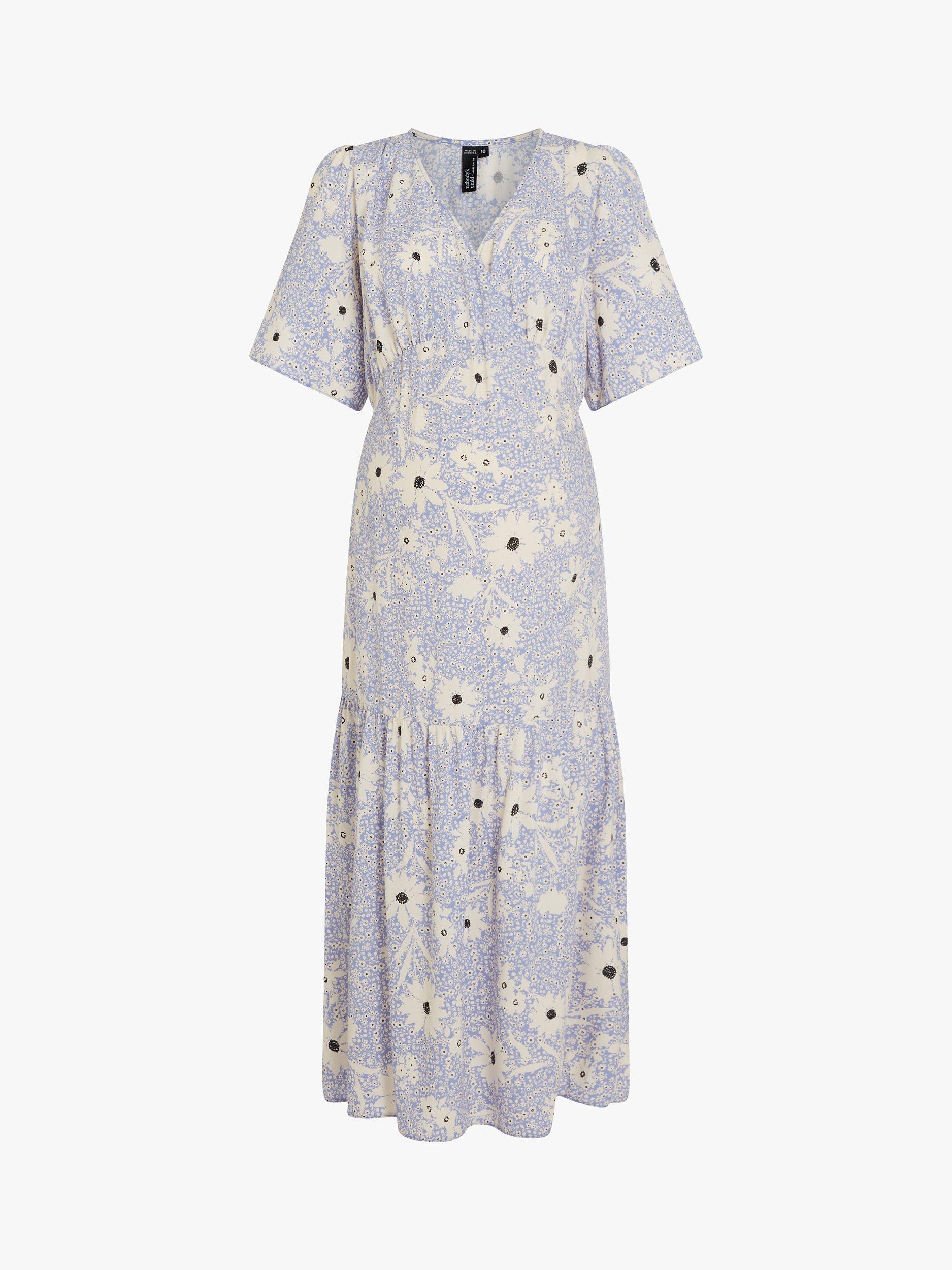 Nobody's Child Clementine Arlette Floral Maternity Dress, Blue