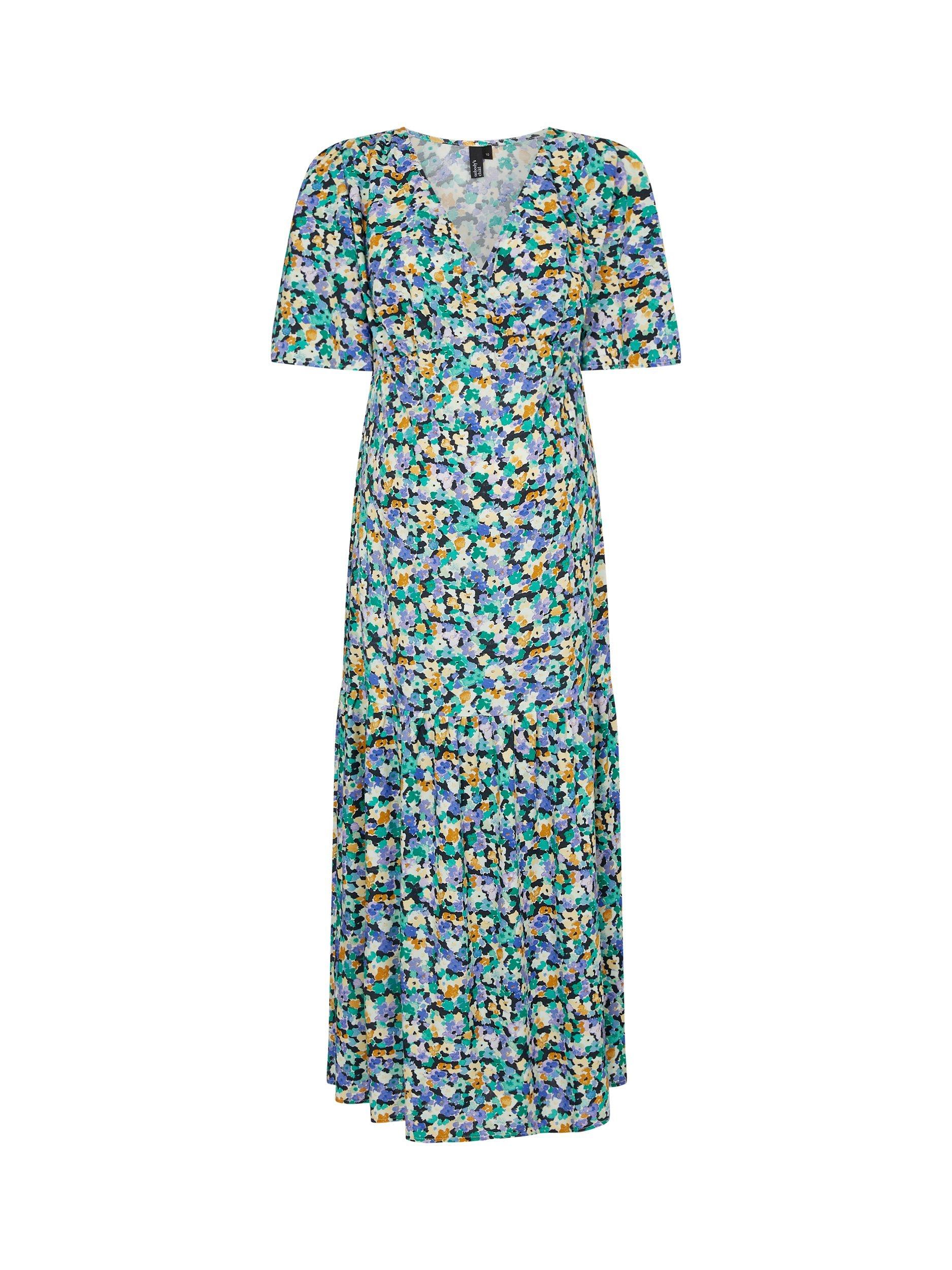 Nobody's Child Clementine Teresa Floral Maternity Dress, Green, 6