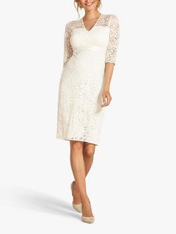 Tiffany Rose Suzie Maternity Floral Lace Wedding Dress - view 2, Ivory