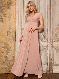 Tiffany Rose Francesca Maternity Maxi Dress, Blush