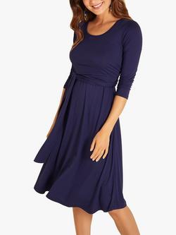Tiffany Rose Naomie Nursing Dress - view 2, Eclipse Blue