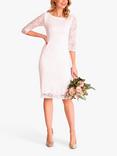 Alie Street Macie Floral Lace Shift Wedding Dress