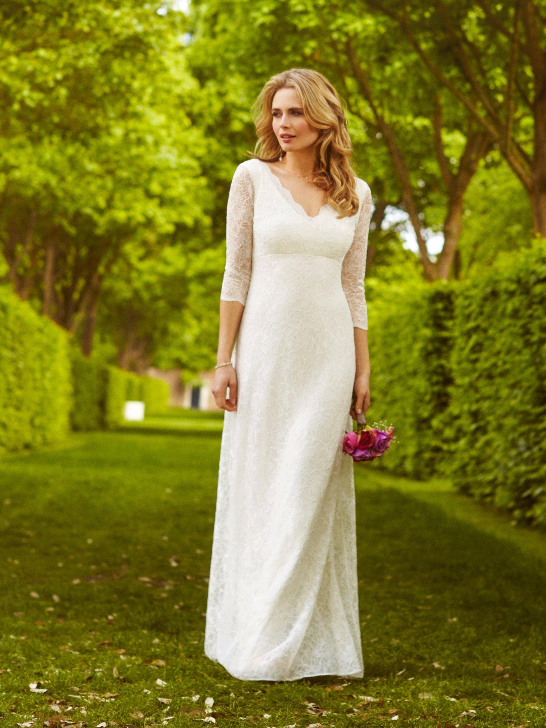 Alie Street Anya Corded Lace Wedding Dress Ivory