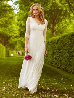 Alie Street Anya Corded Lace Wedding Dress - view 2, Ivory
