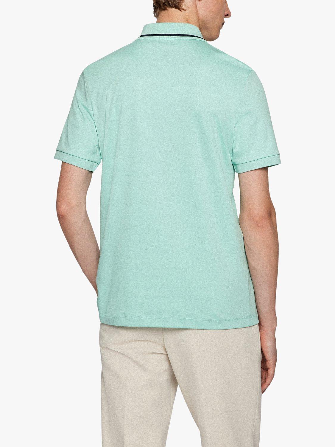 Product image 2 of 4, which shows BOSS Parlay 157 Polo Shirt, Light/Pastel Green, M