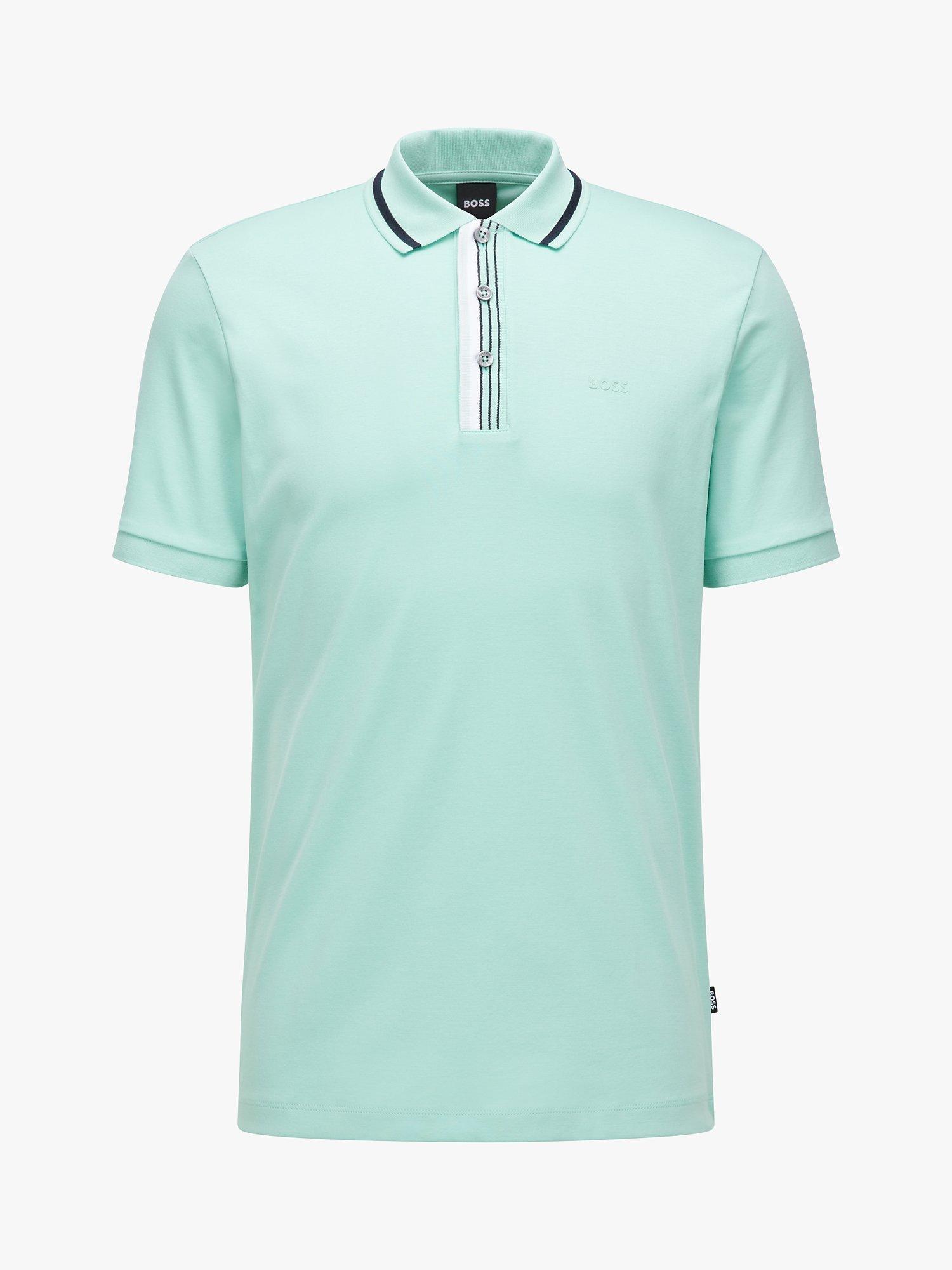Product image 4 of 4, which shows BOSS Parlay 157 Polo Shirt, Light/Pastel Green, M